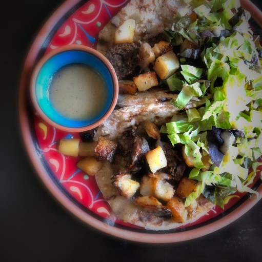 F&amp;K Fire Roasted Sausage &amp; Potato Taco 1