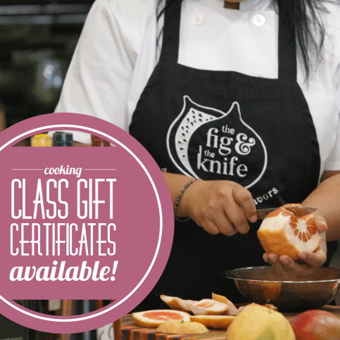 Cooking Class Gift Certificate Graphic